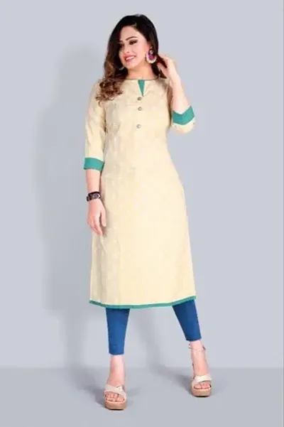 Beautiful Straight Cut Kurta For Women