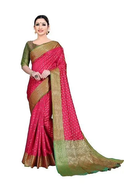 New Trendy Art Silk Sarees with Blouse Piece