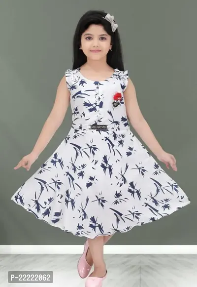 Stylish Cotton Frocks For Girl-thumb0