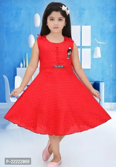 Stylish Cotton Frocks For Girl-thumb0