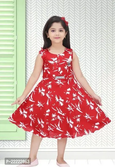 Stylish Cotton Frocks For Girl-thumb0