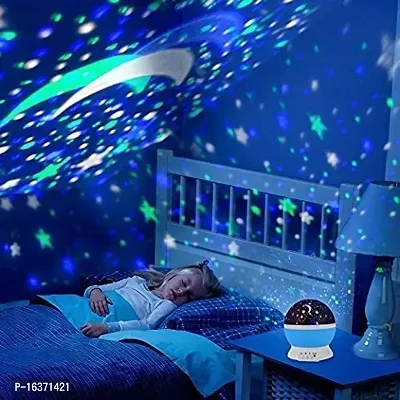 Meera's Era Romantic Sky Star Master Night Light Projector USB Lamp Led Projection Night Lamp with Energy Saving Mushroom Flower Lamp LED Night Light Colorful Automatic ON/Off Sensor (Multicolor)-thumb4