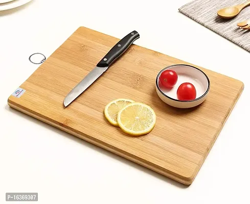 Meera's Era Chopping Board for Cutting Vegetables with Natural Finish (Wood)-thumb2