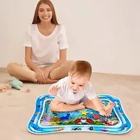 Meera's Era Baby Kids Water Play Mat | Inflatable Tummy Time Leakproof Water Play Mat | Fun Activity Play Center Indoor and Outdoor Water Play Mat for Baby -Assorted Colour (69 x 50 x 8 cm) | BPM-22-thumb3