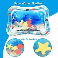 Meera's Era Baby Kids Water Play Mat | Inflatable Tummy Time Leakproof Water Play Mat | Fun Activity Play Center Indoor and Outdoor Water Play Mat for Baby -Assorted Colour (69 x 50 x 8 cm) | BPM-99-thumb1