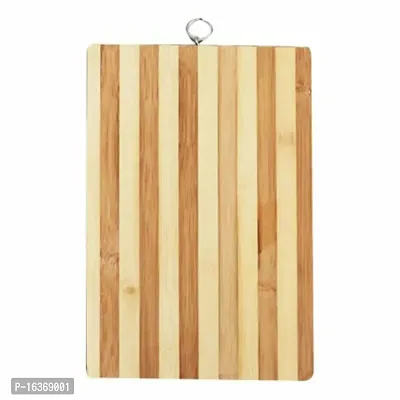 Meera's Era Chopping-Board for Cutting Vegetable Natural Finish (Wood)-thumb0