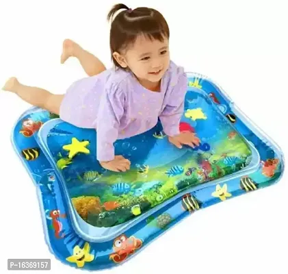 Meera's Era Baby Kids Water Play Mat | Inflatable Tummy Time Leakproof Water Play Mat | Fun Activity Play Center Indoor and Outdoor Water Play Mat for Baby -Assorted Colour (69 x 50 x 8 cm) | BPM-99-thumb4