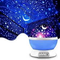 Meera's Era Romantic Sky Star Master Night Light Projector USB Lamp Led Projection Night Lamp with Energy Saving Mushroom Flower Lamp LED Night Light Colorful Automatic ON/Off Sensor (Multicolor)-thumb2