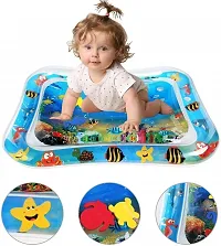 Meera's Era Baby Kids Water Play Mat | Inflatable Tummy Time Leakproof Water Play Mat | Fun Activity Play Center Indoor and Outdoor Water Play Mat for Baby -Assorted Colour (69 x 50 x 8 cm) | BPM-60-thumb3
