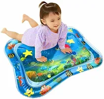 Meera's Era Baby Kids Water Play Mat | Inflatable Tummy Time Leakproof Water Play Mat | Fun Activity Play Center Indoor and Outdoor Water Play Mat for Baby -Assorted Colour (69 x 50 x 8 cm) | BPM-22-thumb1