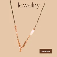 Mangalsutra for Women Stylish New Artificial Gold Long Mangalsutra  Women's Jewellery Gold Plated Mangalsutra Necklace-thumb1