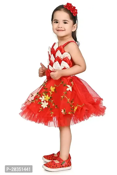 MAHEVEEN Fashion Cute Beautiful Baby Girl Dresses (Frock 7__)-thumb3