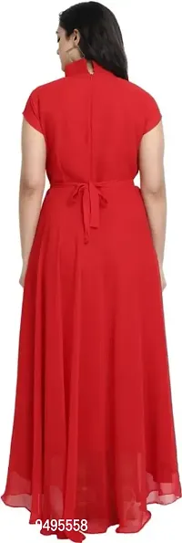 Fancy Georgette Dress For Women-thumb2
