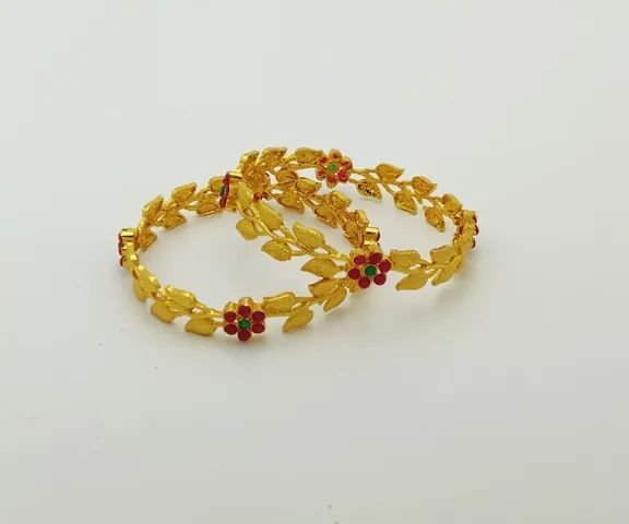 Traditional Gold Plated Festive Bangles