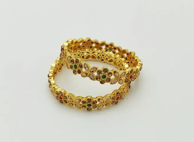 Traditional Gold Plated Festive Bangles