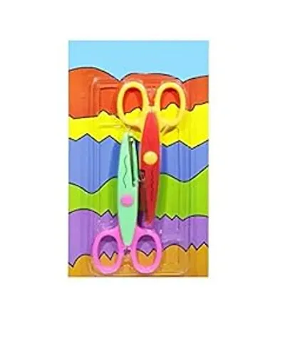 Beautiful Art and Craft Zig zag Paper Shaper Scissors, Pack Of 3