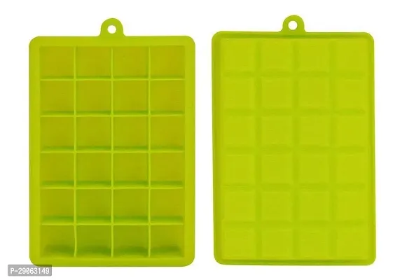 2 Pcs BPA Free Silicone Ice Cube Trays 24 Cavity ice cube maker tray moulds-thumb4