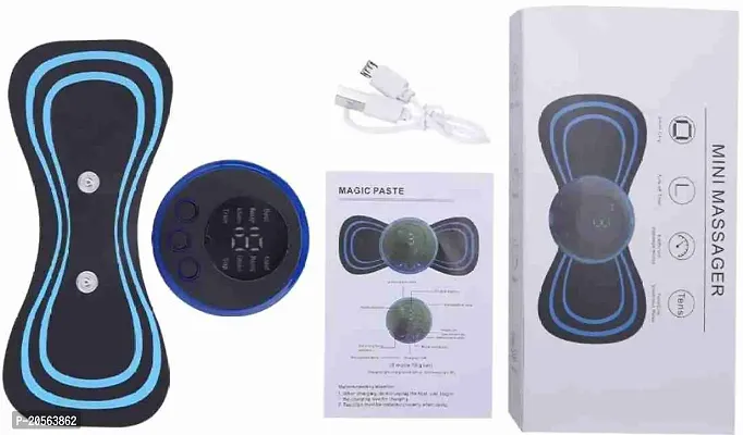 Shaggy mini electric portable massager for whole body pain relief