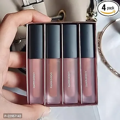 mini nude edition liquid  lipstick pack of 4 lipsticks