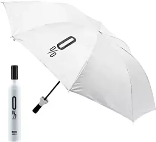 CONNECTWIDE? Fashionable Wine Bottle Shape Umbrella with features of a transformer, this 30 cm Umbrella bottle in a wine shape designed bottle can transform to 110 cm wide & 60cm Height which can cover up an adult perfectly. 1 (Pc).