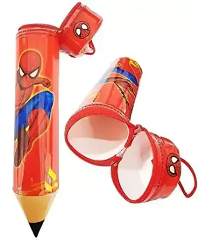 Pencil Shaped Stationery Pouch for Kids
