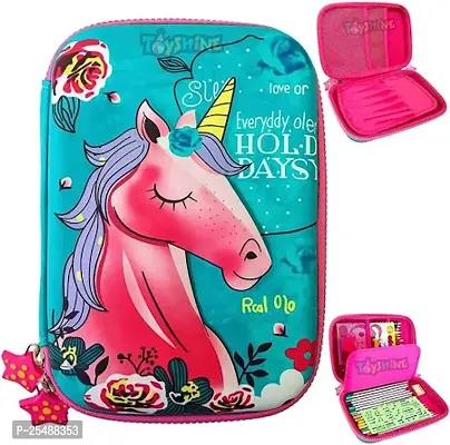 unicorn pencil pouch for kids-thumb0