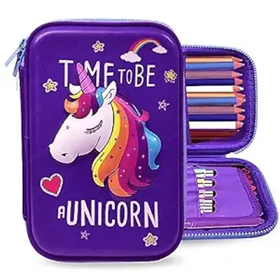 Unicorn Pencil Pouch For Kids