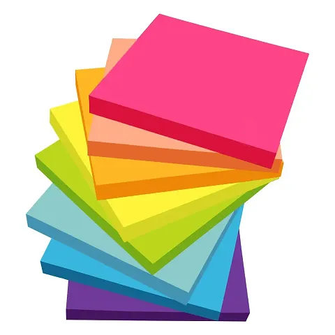 400 sheets sticky notes 5 color ( 80 sheet each color)