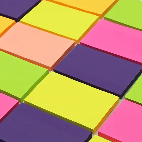 400 sheets sticky notes 5 color with 80 sheet in each color