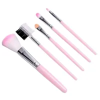 makeup kit combo of 1 eyeshadow platte, 5 makeup brush, 2 makeup blender-thumb1