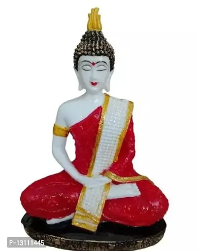 Stylish Fancy Marble Religious Idol  Figurine Buddha Statue 7.5 Inch