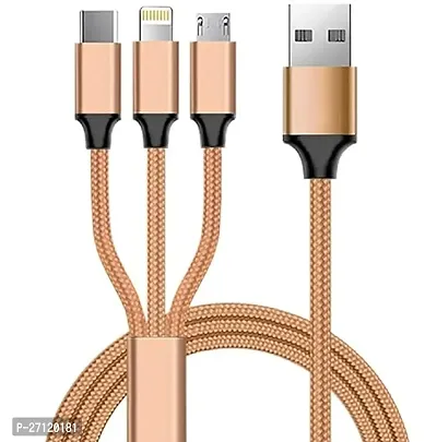 3.1 USB Cable Multi Pins Charging Cables 3 in 1 Magnet Head Data Cable-thumb0