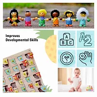 Wooden Hindi Varnmala Puzzle Board for Kids - Age 2-5 years (Pack of 1Pc)-thumb1