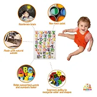 Wooden Hindi Varnmala Puzzle Board with Picture for Kids - Age 2-5 years (Pack of 1Pc)-thumb3