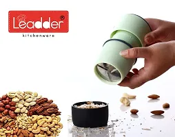 Leadder Kitchenware Plastic Dry Fruit and Paper Mill Grinder Slicer, Chocolate Cutter and Butter Slicer with 3 in 1 Blade-thumb1