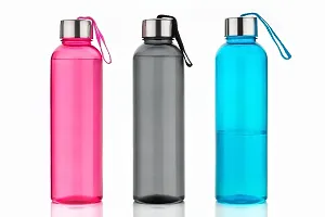 Faverito Plastic Water Bottle Set for Fridge, Office, Sports, School, Gym, Yoga 1000ml Water Bottle Unbreakable  Leak-Proof (6)-thumb1