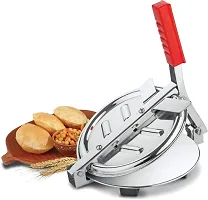 Faverito Stainless Steel 6.5 inch Puri Maker Press Machine with Handle-thumb3