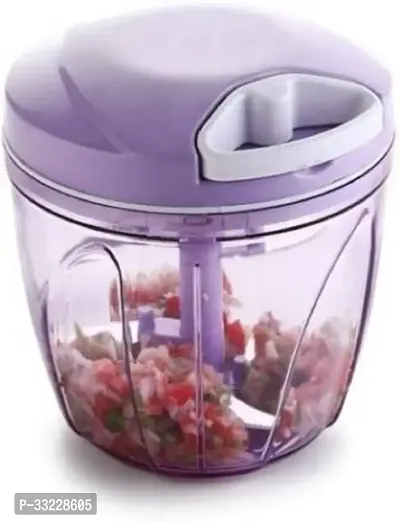 2 in 1 Plastic Vegetable Chopper with 5 Blades 950 ml-thumb0