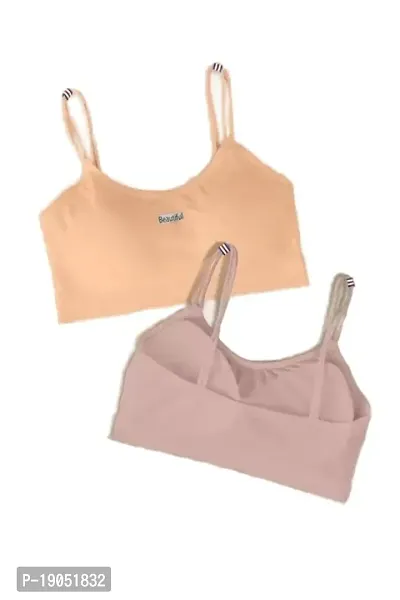 Buy Elegant Women Sport Bras Seamless Letters Comfortable Breathable No Steel  Rings Yoga Beauty Back Underwear Bras -Pack Of 2 Online In India At  Discounted Prices