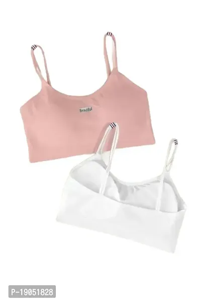 Buy Elegant Women Sport Bras Seamless Letters Comfortable Breathable No Steel  Rings Yoga Beauty Back Underwear Bras -Pack Of 2 Online In India At  Discounted Prices