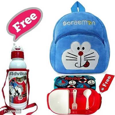Combo Pack of Kids School Bag with free Water bottle  Lunch Box Boys Girls Baby (2-5 Years) Play Class, Preschool, Narsary Class