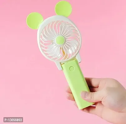 Mini Cartoon Style Fan used in all kinds of places including household and many more for producing fresh air purposes.