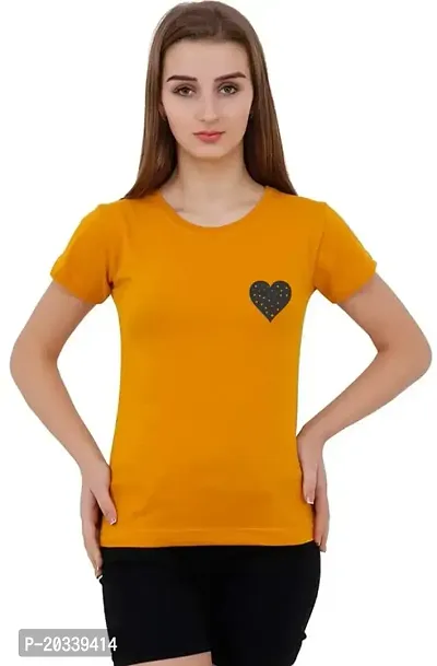 Shanaya Collection Little Heart Top Mustard XXL-thumb0