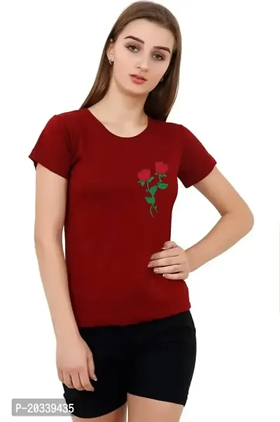 Shanaya Collection Flowers Top Red XL