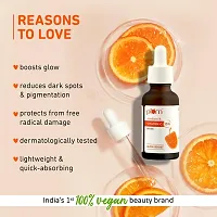 Plum 15% Vitamin C Face Serum with Mandarin for Glowing Skin with Pure Ethyl Ascorbic Acid 30ml-thumb1