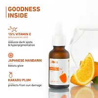 Plum 15% Vitamin C Face Serum with Mandarin for Glowing Skin with Pure Ethyl Ascorbic Acid 30ml-thumb3