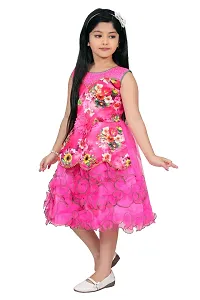 Stylish Cotton Printed Frock for Kid Girl-thumb2