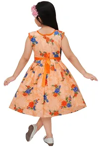 Stylish Cotton Printed Frock for Kid Girl-thumb1