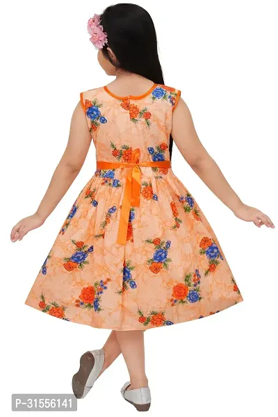 Stylish Cotton Printed Frock for Kid Girl-thumb2