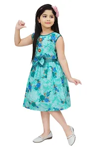 Stylish Cotton Printed Frock for Kid Girl-thumb1